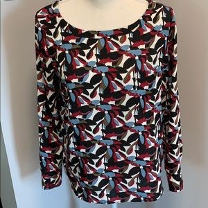 Women’s Loft Petite Long Sleeve Blouse NWT